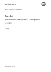 Probeseiten Puls 64 - Wirtschaftslehre für Medizinische Fachangestellte - Lösungen Download, 9. Auflage 2025