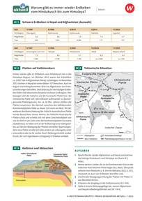 Produktabbildung zu Warum gibt es immer wieder Erdbeben vom Hindukusch bis zum Himalaya? - Ein Beispiel für Plattengrenzen
