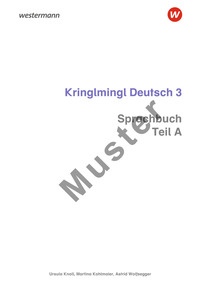 Kringlmingl Deutsch 3, Sprachbuch Teil A, Musterseiten 1-17