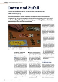 Produktabbildung zu Daten und Zufall - Der Kompetenzbereich im Kontext intellektureller Beeinträchtigung