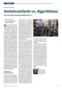 Produktabbildung zu Verkehrsinfarkt vs. Algorithmus - Kann KI-Logik Verkehrskonflikte lösen?