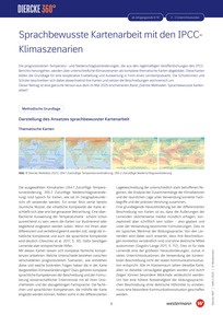 Produktabbildung zu Sprachbewusste Kartenarbeit mit den IPCC-Klimaszenarien - Diercke 360° - Heft 2/2025