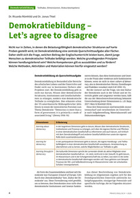 Produktabbildung zu Demokratiebildung – Let’s agree to disagree