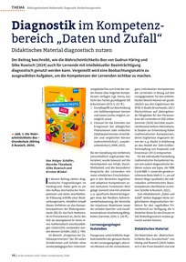 Produktabbildung zu Diagnostik im Kompetenzbereich "Daten und Zufall" - Didaktisches Material diagnostisch nutzen