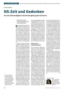 Produktabbildung zu NS-Zeit und Gedenken - Von der Notwendigkeit und Schwierigkeit guten Erinnerns