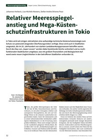 Produktabbildung zu Relativer Meeresspiegelanstieg und Mega-Küstenschutzinfrastrukturen in Tokio