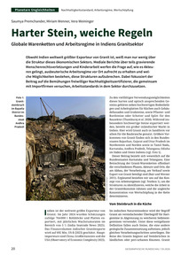 Produktabbildung zu Harter Stein, weiche Regeln - Globale Warenketten und Arbeitsregime in Indiens Granitsektor