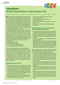 Produktabbildung zu Ideenkiste - Kinder bestimmen und mischen mit