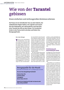 Produktabbildung zu Wie von der Tarantel gebissen - Einen einfachen und wirkungsvollen Kreistanz erlernen