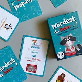 Spielerische Gespräche über Abenteuer, Wünsche und Alltagsentscheidungen machen gemeinsam Spass.