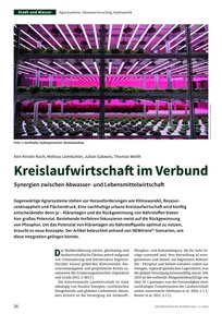 Produktabbildung zu Kreislaufwirtschaft im Verbund - Synergien zwischen Abwasser- und Lebensmittelwirtschaft