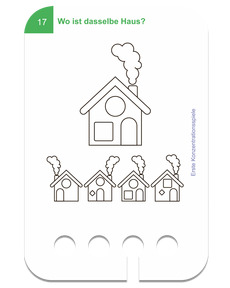 Beispielkarte: Erste Konzentrationsspiele