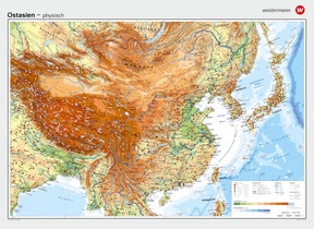 Ostasien - physisch