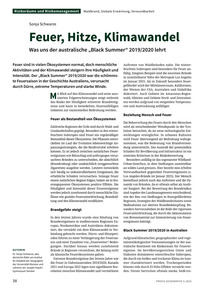 Produktabbildung zu Feuer, Hitze, Klimawandel - Was uns der australische „Black Summer“ 2019/2020 lehrt