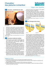 Produktabbildung zu Chanukka: das jüdische Lichterfest - - Religion / Ethik / Geschichte ab Klasse 7