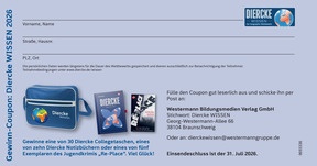 Produktabbildung zu Gewinnspielcoupon: Diercke WISSEN (Kl. 7-10) - Diercke WISSEN 2026