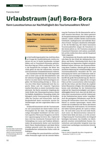 Produktabbildung zu Urlaubstraum (auf) Bora-Bora - Kann Luxustourismus zur Nachhaltigkeit des Tourismussektors führen?