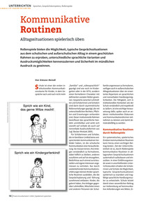 Produktabbildung zu Kommunikative Routinen - Alltagssituationen spielerisch üben