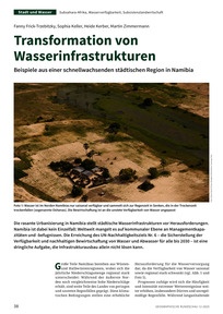 Produktabbildung zu Transformation von Wasserinfrastrukturen - Beispiele aus einer schnellwachsenden städtischen Region in Namibia