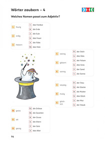 S. 14: Wörter zaubern 4
