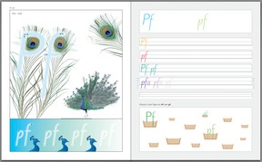 Beispielseite Pf - pf