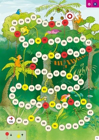 Exemple de plateau de jeu 2 | Esempio di tabellone di gioco 2