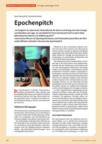 Produktabbildung zu Epochenpitch