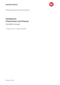 Probeseiten Friseurinnen und Friseure - Fachtheorie - Lösungen Print on Demand, 14. Auflage 2025