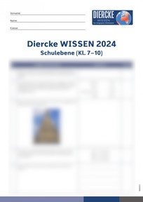 Produktabbildung zu Fragebogen: Schulebene (Kl. 7-10) - Diercke WISSEN 2024