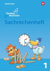 Produktabbildung zu Denken und Rechnen 2017 - Sachrechenheft 1: Lösungen gesamt