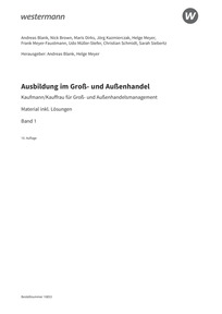 Probeseiten Ausbildung im Groß- und Außenhandel - 1. Ausbildungsjahr - Kaufmann/Kauffrau für Groß- und Außenhandelsmanagement - Material inklusive Lösungen Download, 10. Auflage 2026