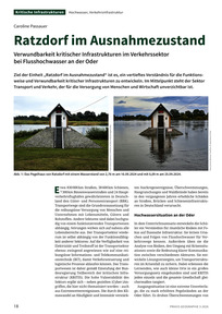 Produktabbildung zu Ratzdorf im Ausnahmezustand - Verwundbarkeit kritischer Infrastrukturen im Verkehrssektor bei Flusshochwasser an der Oder