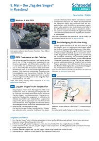 Produktabbildung zu 9. Mai - Der "Tag des Sieges" in Russland - - Geschichte / Politik ab Klasse 9