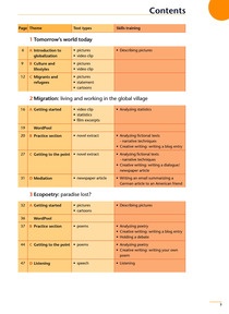 Produktabbildung zu Inhaltsverzeichnis zu Band Globalization and global challenges