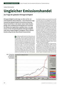 Produktabbildung zu Ungleicher Emissionshandel - Zur Frage der globalen Klimagerechtigkeit