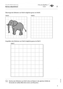 Hausaufgaben? Cool! 4 - Beispielseite Visuelle Wahrnehmung