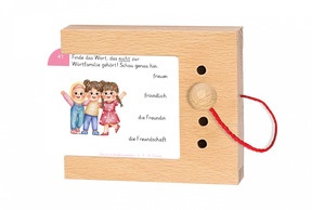 Rechtschreibphänomene - Beispielkarte Wortfamilien