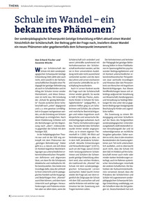 Produktabbildung zu Schule im Wandel - ein bekanntes Phänomen?
