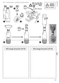 Bespielseite: Bau einer Sanduhr