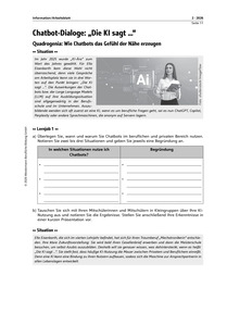 Produktabbildung zu Chatbot-Dialoge: Die KI sagt... - Ausgabe 2/2026