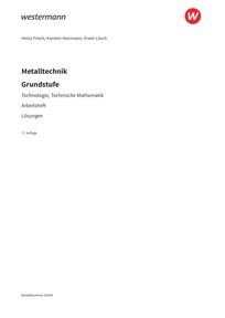 Probeseiten Metalltechnik Technologie - Grundstufe - Lösungen Download, 17. Auflage 2026