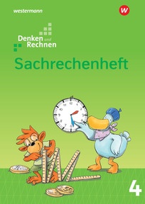 Produktabbildung zu Denken und Rechnen 2017 - Sachrechenheft 4: Lösungen gesamt