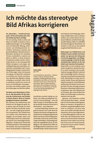 Produktabbildung zu Ich möchte das stereotype Bild Afrikas korrigieren
