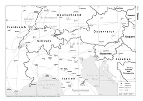 Produktabbildung zu Alpen - Staaten