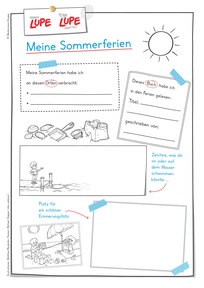 Produktabbildung zu LUPE - Ferienerinnerung
