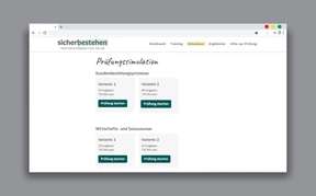 sicherbestehen -Prüfungsvorbereitung Online Büro AP 2 Simulation