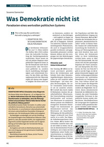 Produktabbildung zu Was Demokratie nicht ist - Paradoxien eines wertvollen politischen Systems