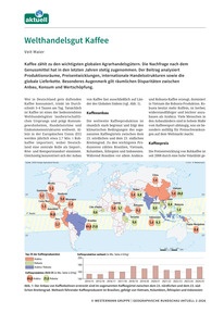 Produktabbildung zu Welthandelsgut Kaffee - Datenblatt März 2026