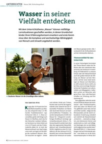 Produktabbildung zu Wasser in seiner Vielfalt entdecken