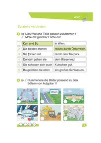 Produktabbildung zu Karibu 1 Ferienheft - Arbeitsblätter